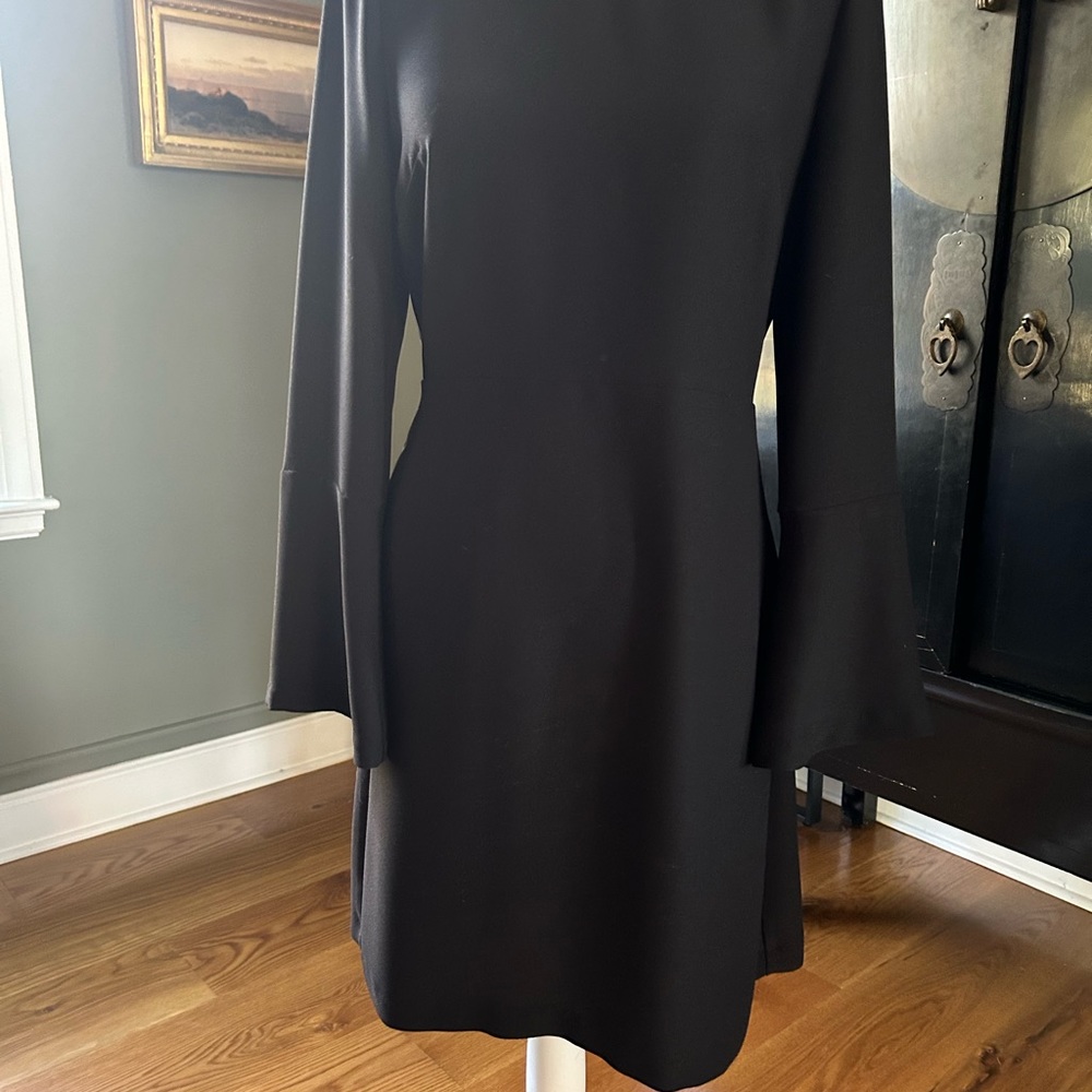 Banana republic long bell sleeve cocktail dress